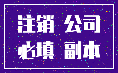 注销 公司_必填 副本