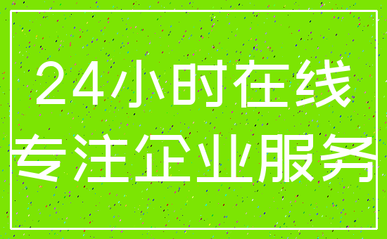 24小时在线_专注企业服务