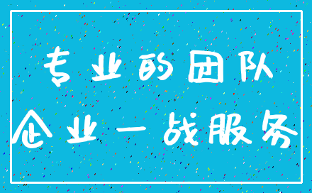 专业的团队_企业一战服务