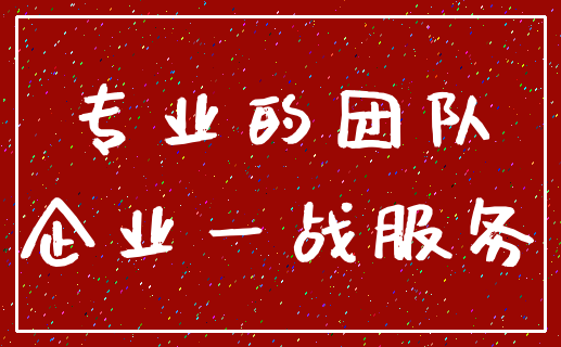 专业的团队_企业一战服务