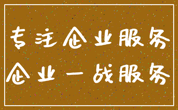 专注企业服务_企业一战服务