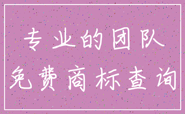 专业的团队_免费商标查询