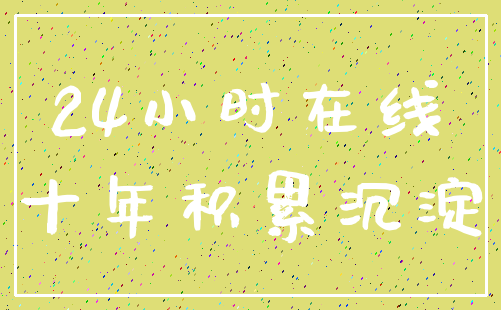 24小时在线_十年积累沉淀