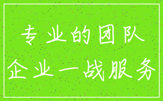 专业的团队_企业一战服务