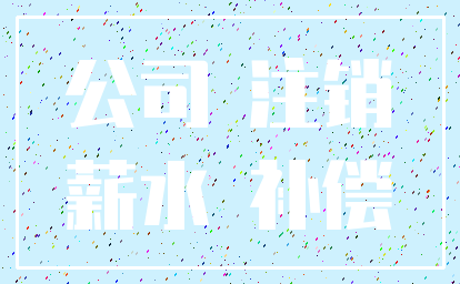 公司 注销_薪水 补偿