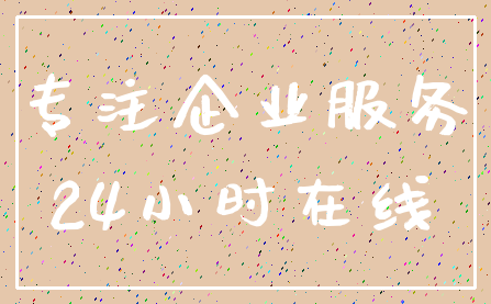 专注企业服务_24小时在线