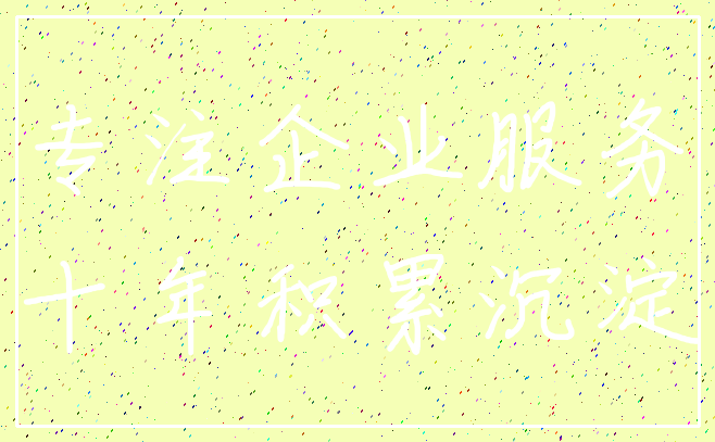 专注企业服务_十年积累沉淀