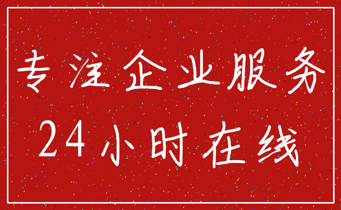 专注企业服务_24小时在线