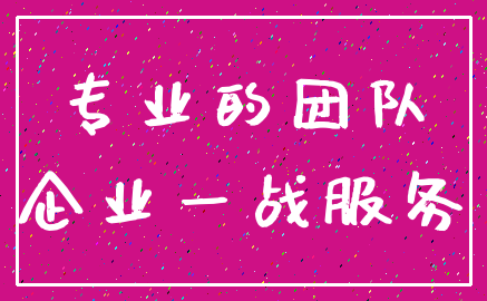 专业的团队_企业一战服务