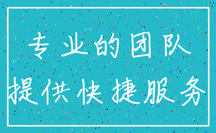 专业的团队_提供快捷服务