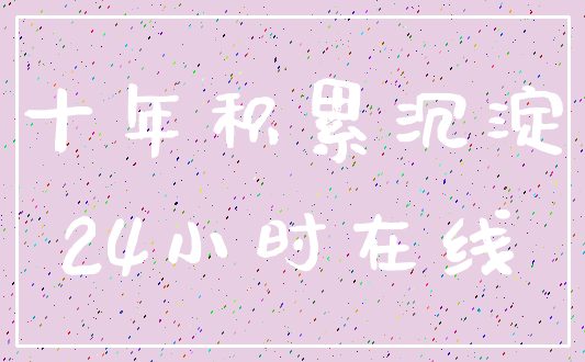 十年积累沉淀_24小时在线