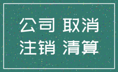 有限公司注销手续后