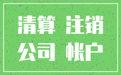 注销分公司开户账户流程图