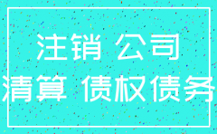 注销公司提交材料