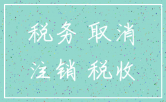 国税注销公司资料