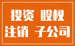 注销子公司如何进行账务处理