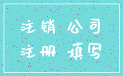 注销子公司  准则