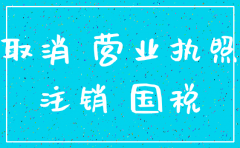 注销公司国地税登记证去哪