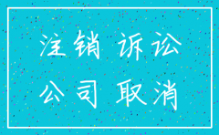 公司注销程序违法